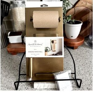 Hearth and Hand Brass Metal Paper Roll Holder